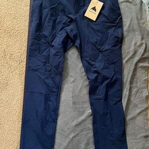Burton Men's Dark Blue Cargo Pants